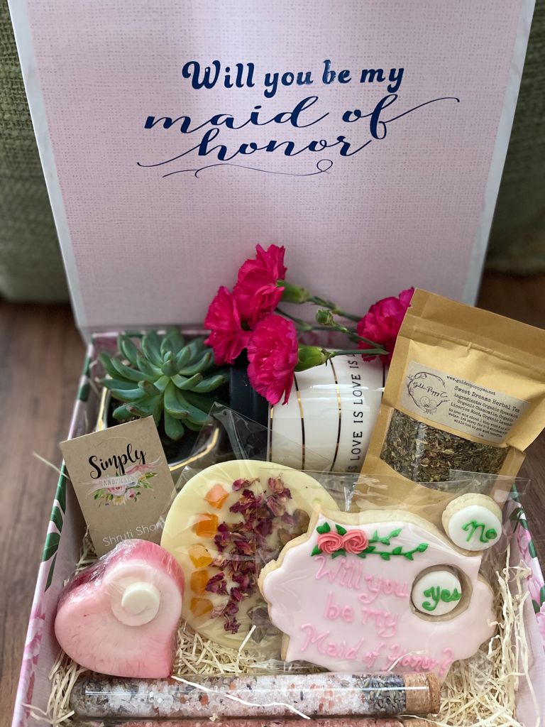 To Bride Bridal Shower Gift From Maid Of Honor Best Sister Maid Of